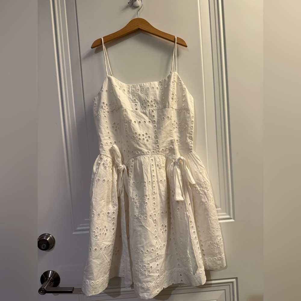 NWT! Damson Madder Penelope Eyelet Minidress - Picture 2 of 6